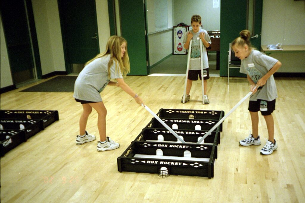 box hockey games