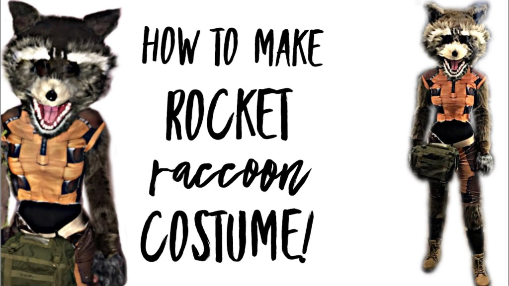 rocket raccoon costume