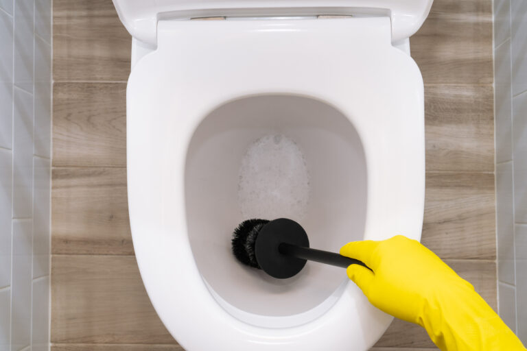 How to Clean Limescale from Toilet